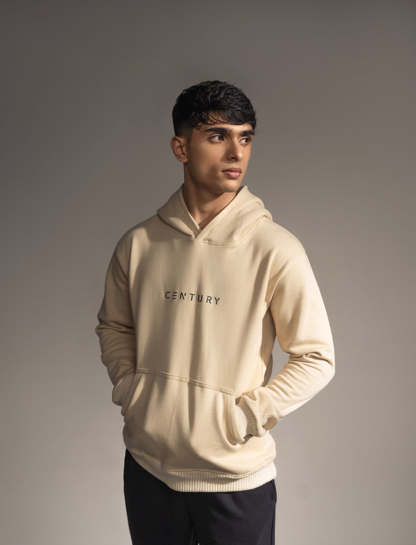 HOODIE - BEIGE - UNISEX