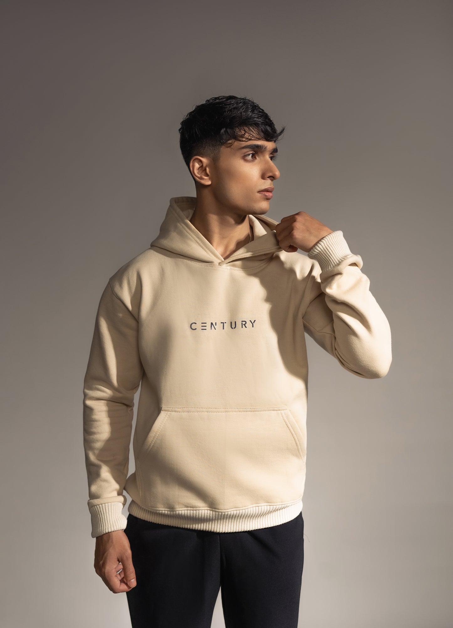 HOODIE - BEIGE - UNISEX