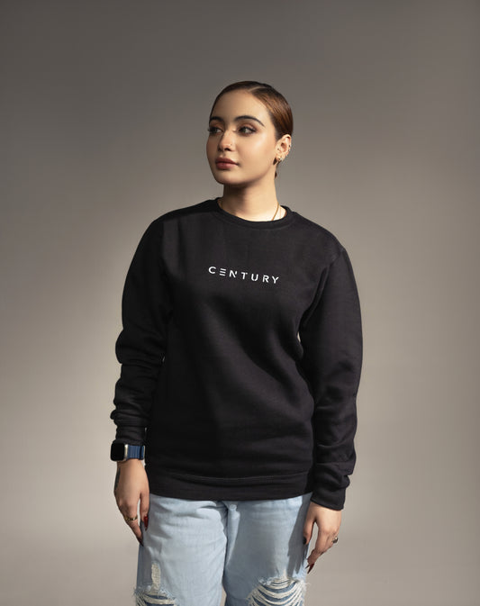 SWEATSHIRT - BLACK - UNISEX