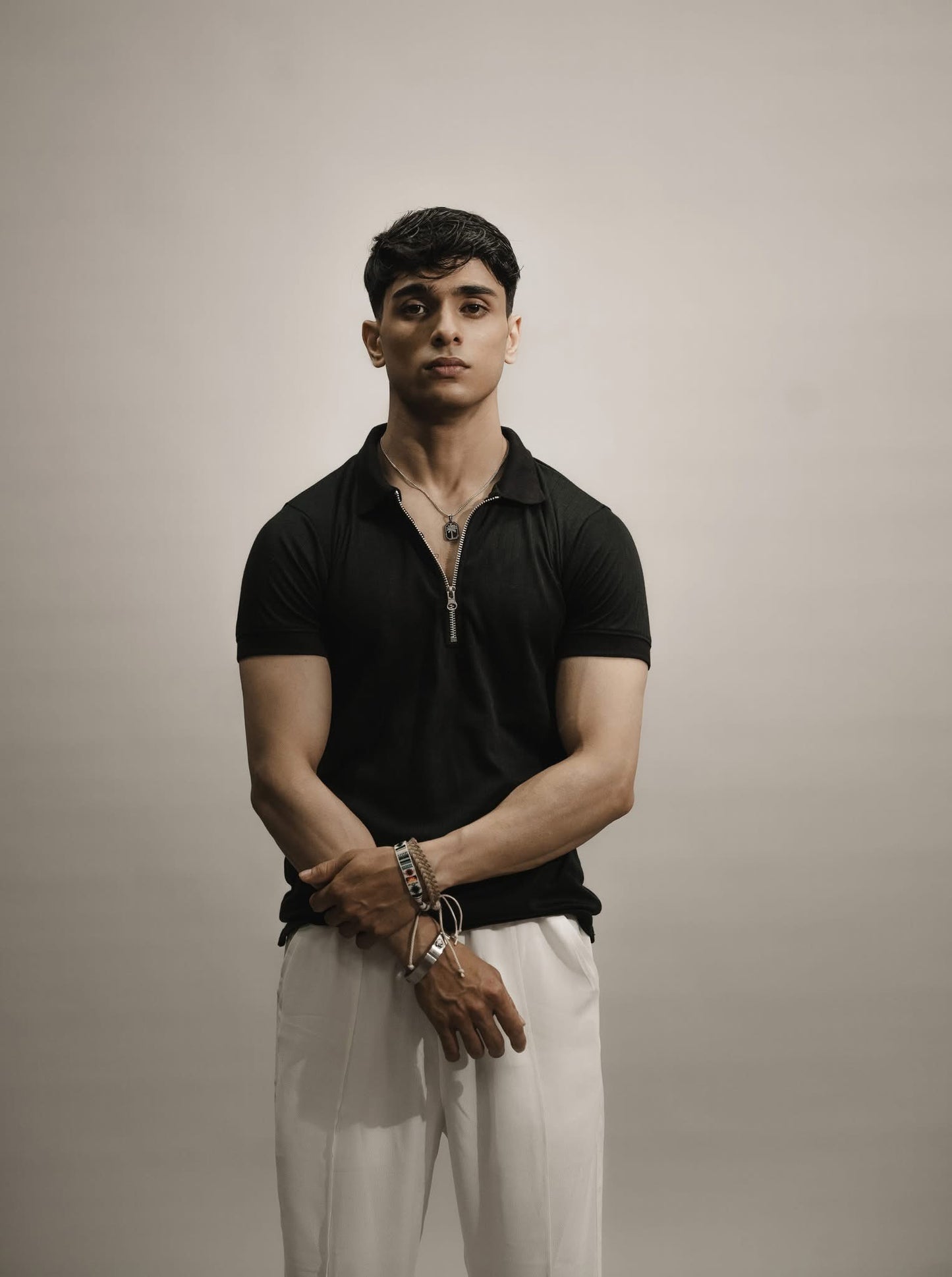 Century Half-Zip Polo Shirt