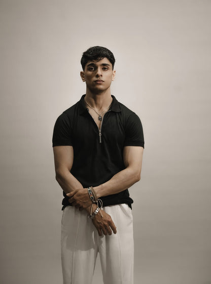 Century Half-Zip Polo Shirt