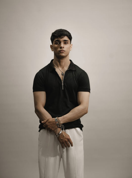 Century Half-Zip Polo Shirt