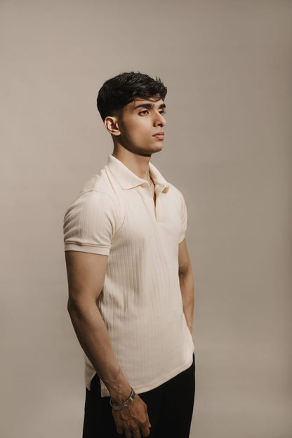 Century Ribbed Polo Shirt
